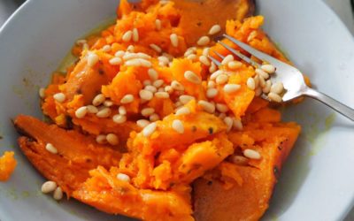 Roasted sweet potato