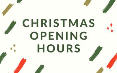 Christmas Holiday Opening Hours