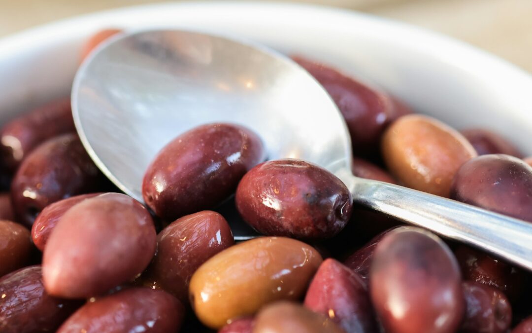 Pear and Kalamata Olive Salad with Chardonnay Vinaigrette